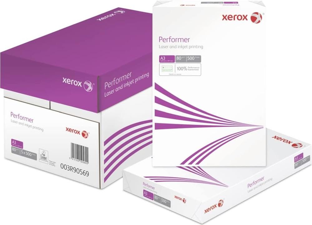 Бумага Xerox офисная Performer 80г/м2 A3 Class C 500л 003R90647/003R90569 (003R90647) фото 3