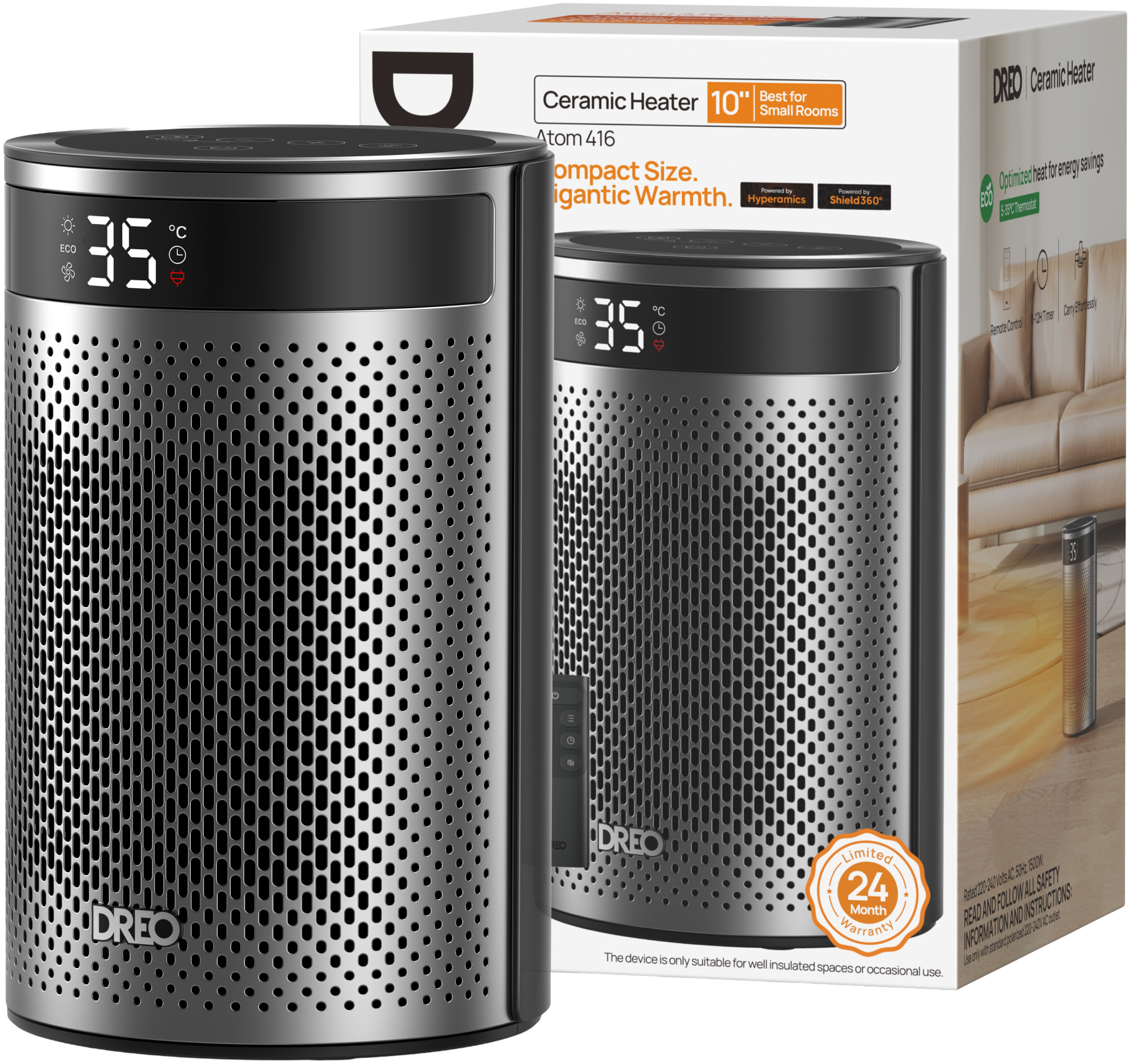 Тепловентилятор Dreo DR-HSH030 фото 3