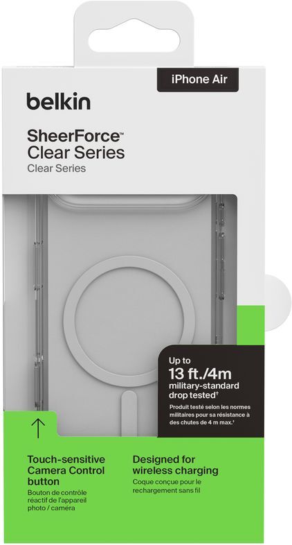 Чехол Belkin для Apple iPhone Air Magnetic Protective Clear (MSA033HQCL) фото 7