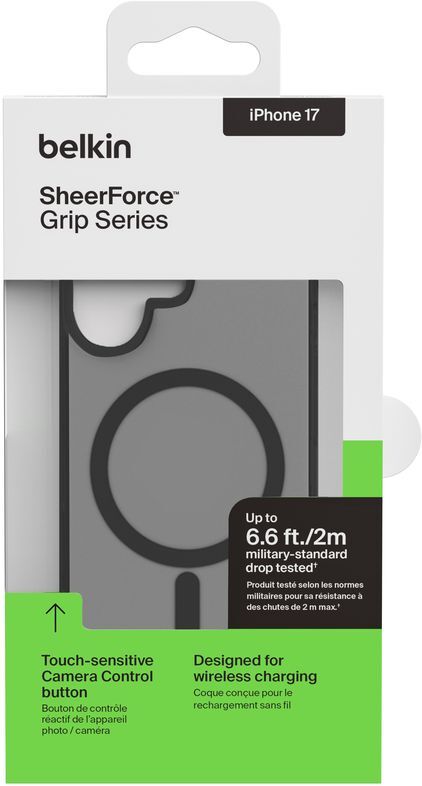 Чехол Belkin для Apple iPhone 17 Magnetic Protective Grip Black (MSA034HQBK) фото 10