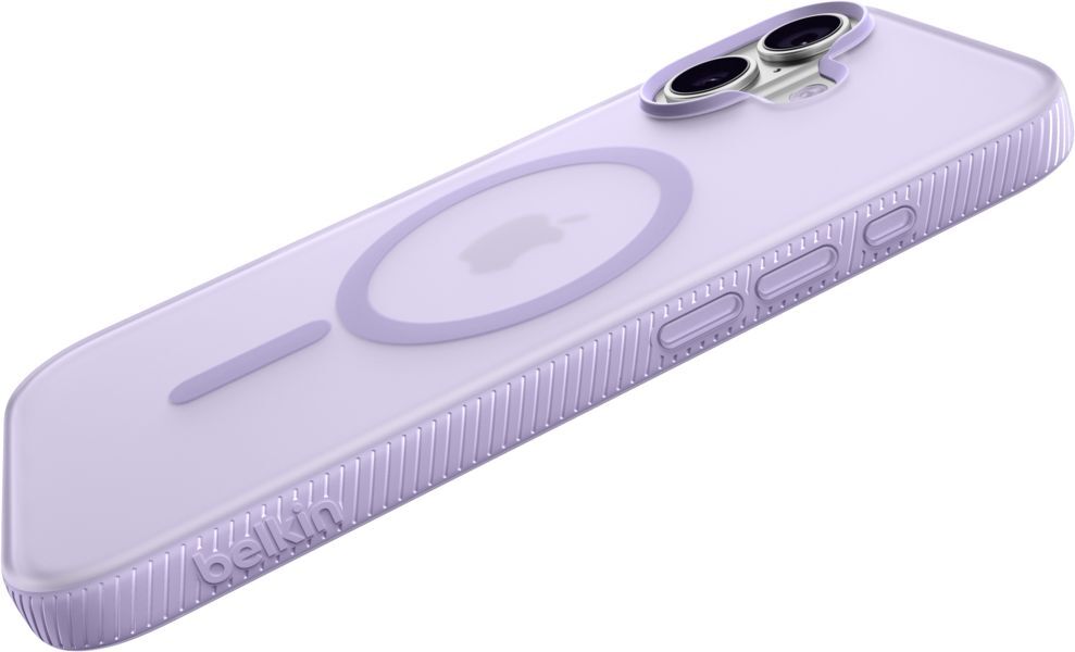 Чехол Belkin для Apple iPhone 17 Magnetic Protective Grip Lavender (MSA034HQLV) фото 