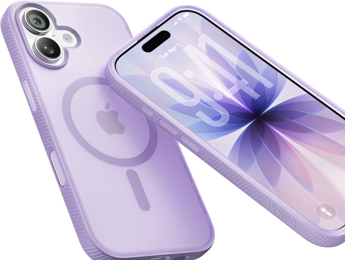 Чехол Belkin для Apple iPhone 17 Magnetic Protective Grip Lavender (MSA034HQLV) фото 