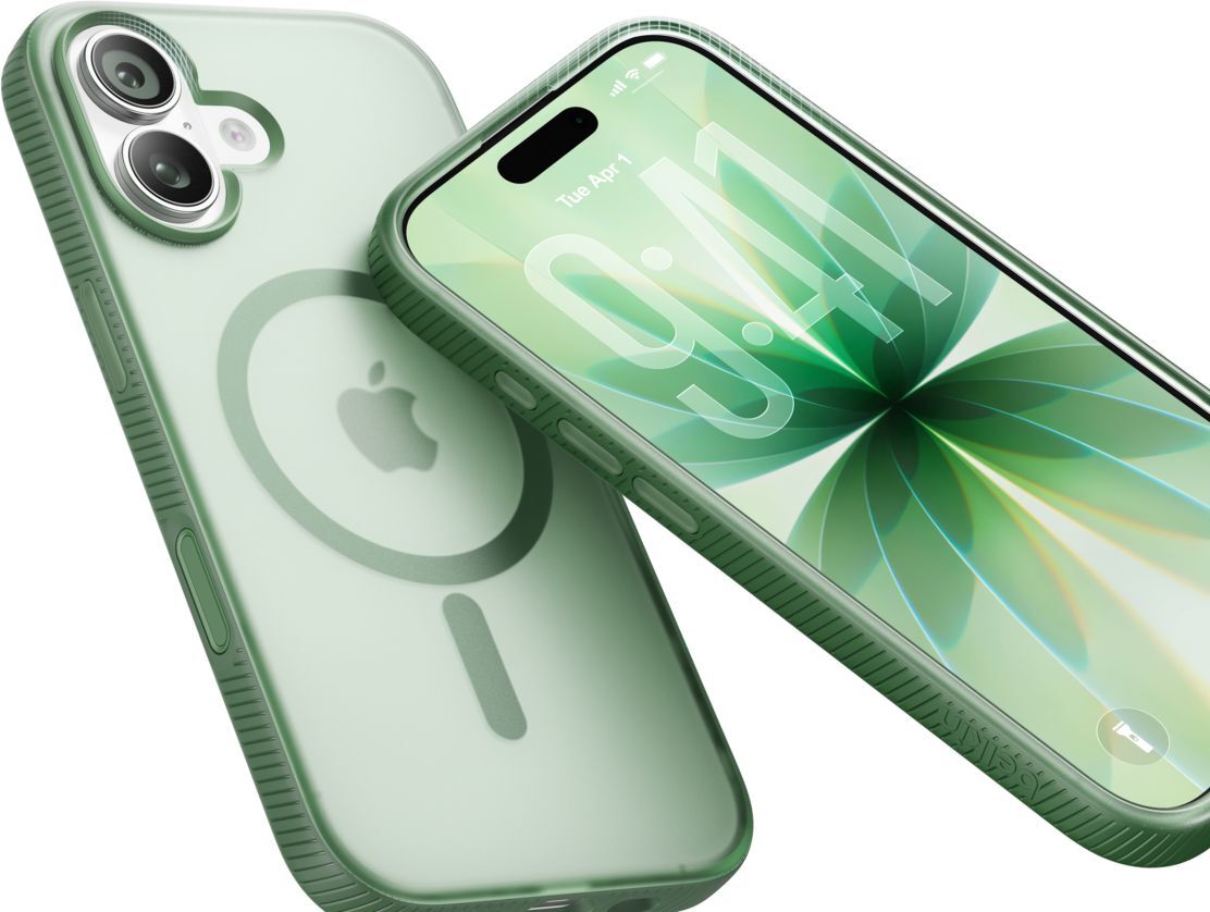 Чехол Belkin для Apple iPhone 17 Magnetic Protective Grip Pistachio Green (MSA034HQSE) фото