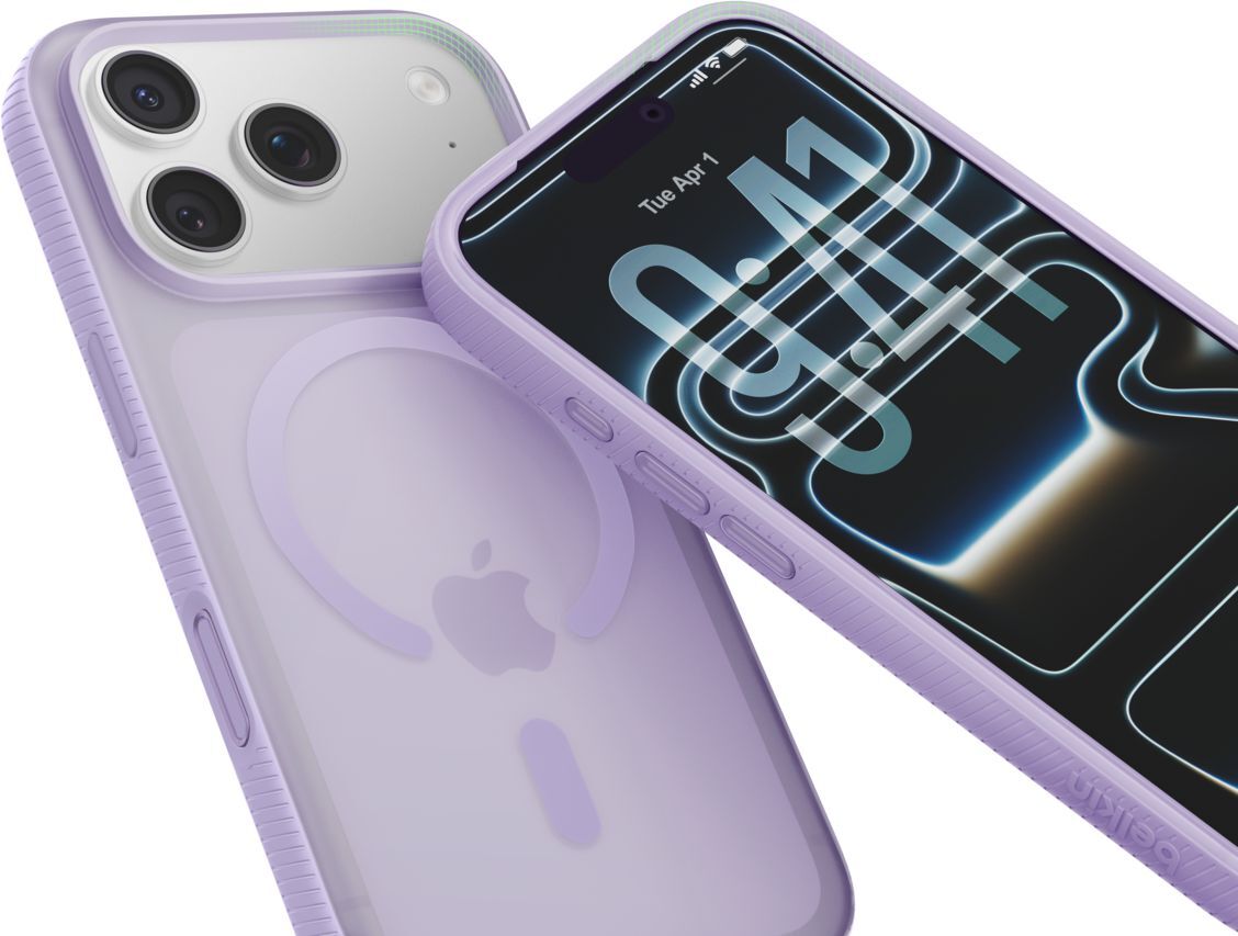 Чехол Belkin для Apple iPhone 17 Pro Magnetic Protective Grip Lavender (MSA035HQLV) фото 12