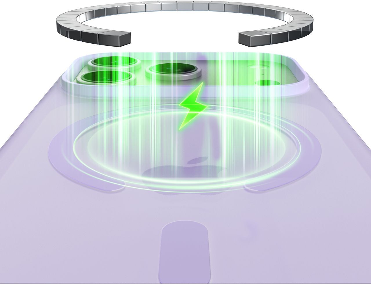 Чехол Belkin для Apple iPhone 17 Pro Magnetic Protective Grip Lavender (MSA035HQLV) фото 14