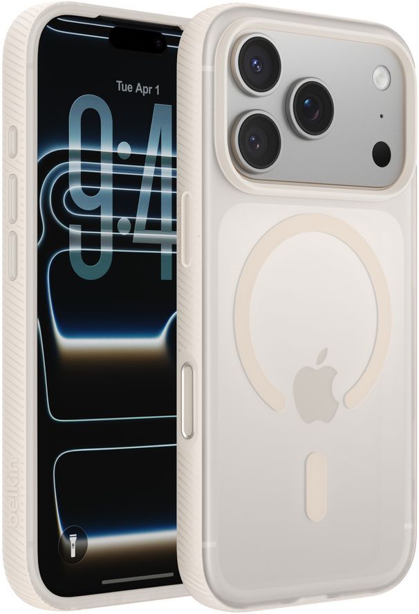 Чохол Belkin для Apple iPhone 17 Pro Magnetic Protective Grip Sand (MSA035HQSA)фото12