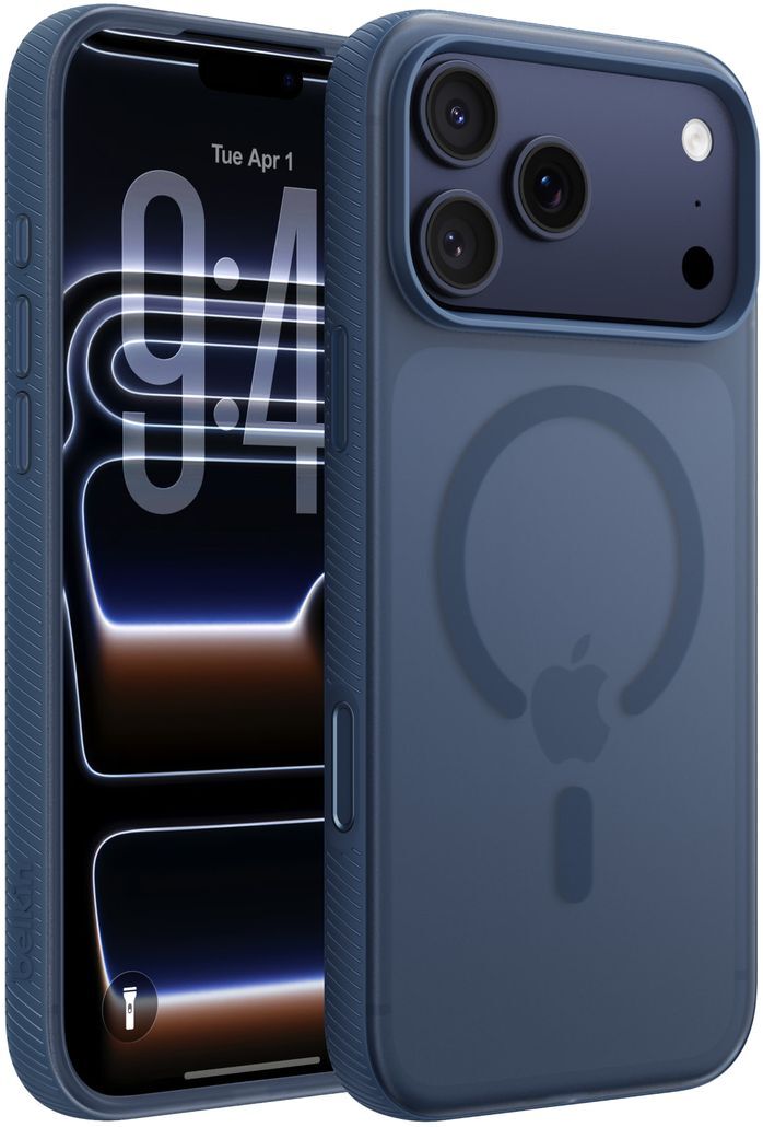 Чехол Belkin для Apple iPhone 17 Pro Max Magnetic Protective Grip Navy (MSA036HQNY) фото 3