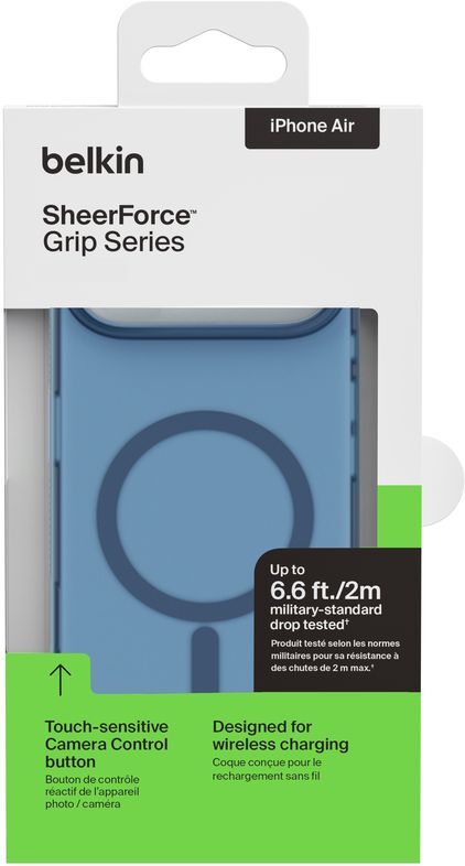 Чохол Belkin для Apple iPhone Air Magnetic Protective Grip Navy (MSA037HQNY)фото4