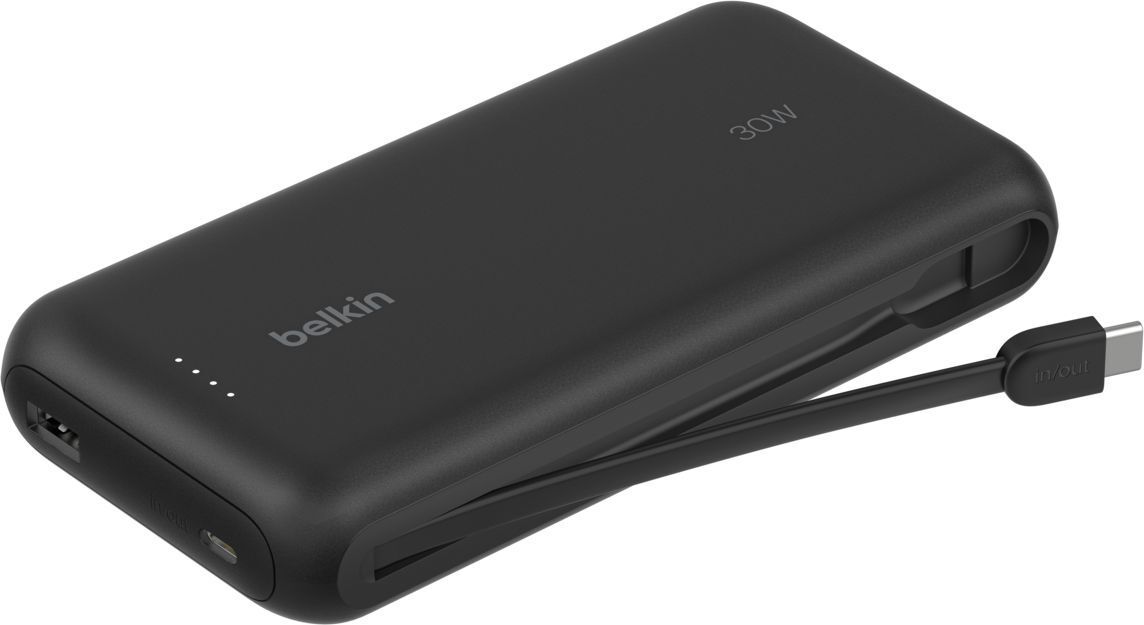 Портативный аккумулятор Belkin 20000mAh, 30W USB-C Black (BPB024HQBK) фото 
