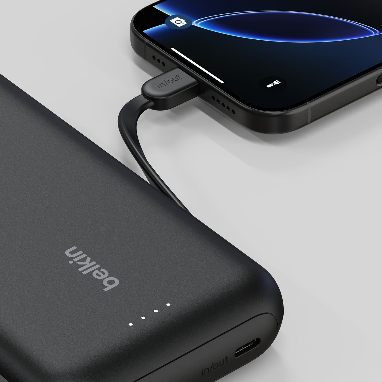 Портативный аккумулятор Belkin 20000mAh, 30W USB-C Black (BPB024HQBK) фото 