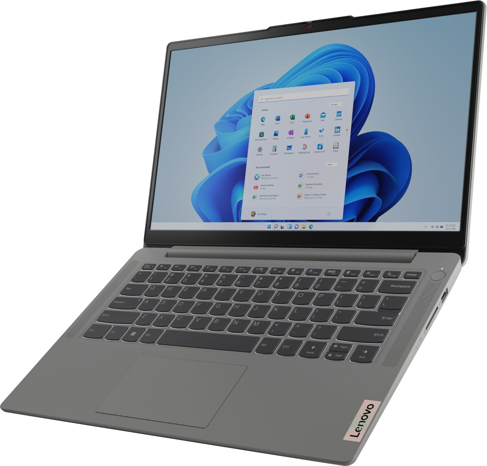 Ноутбук LENOVO IdeaPad Slim 3 14IAH8 Arctic Grey (83EQ007TRA) фото 11
