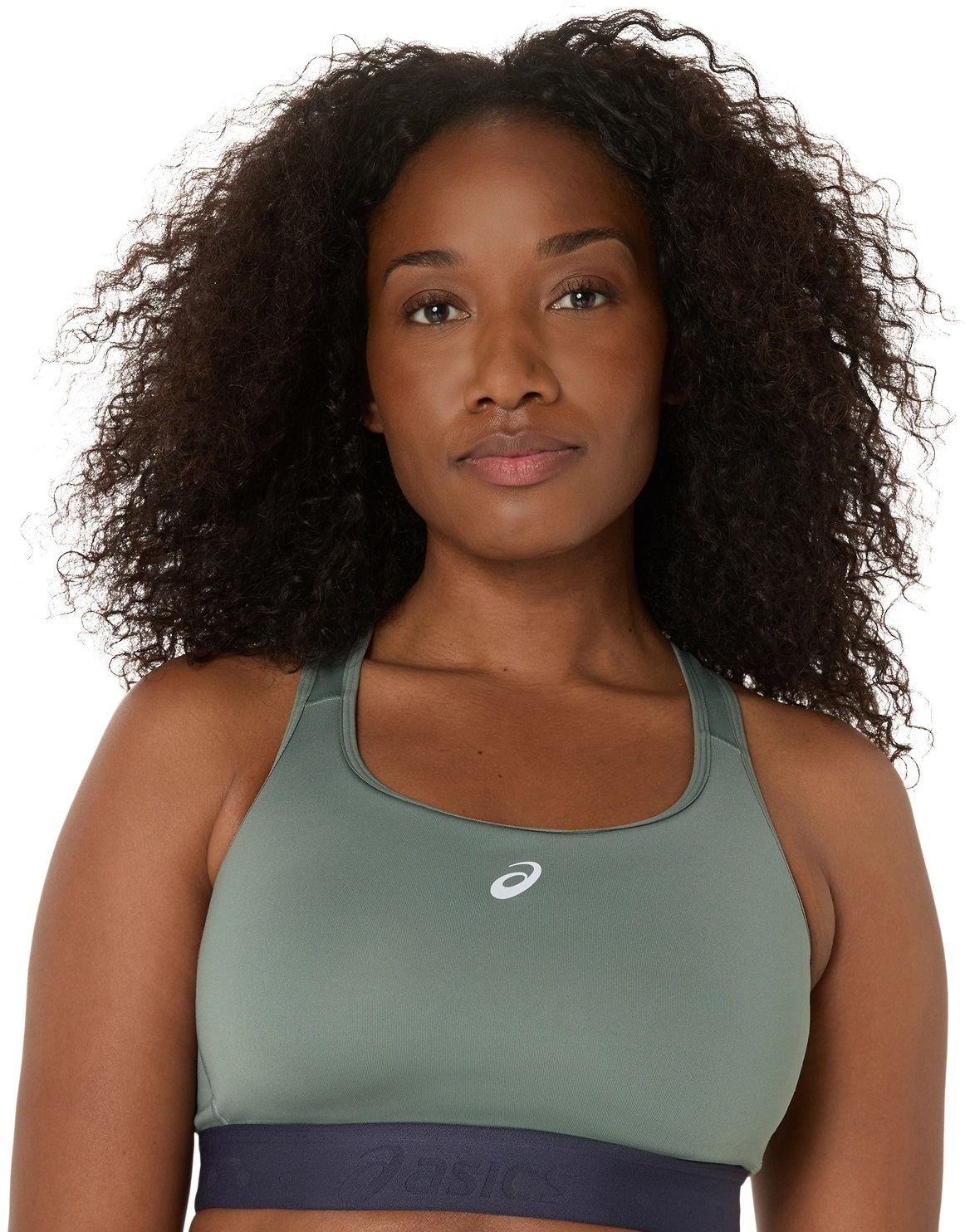 Топ женский Asics Road Compression Bra 2012C995-401 M (38) зеленый фото 4