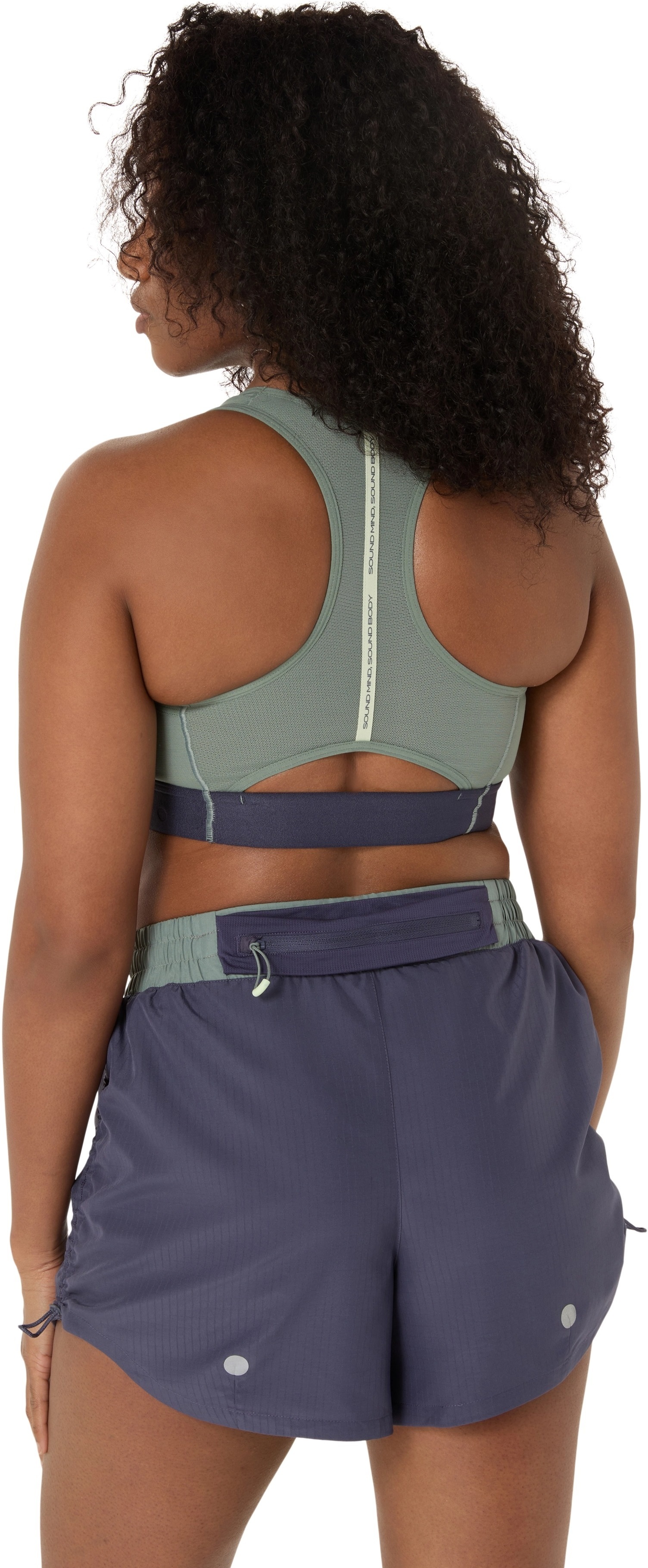 Топ женский Asics Road Compression Bra 2012C995-401 M (38) зеленый фото 2