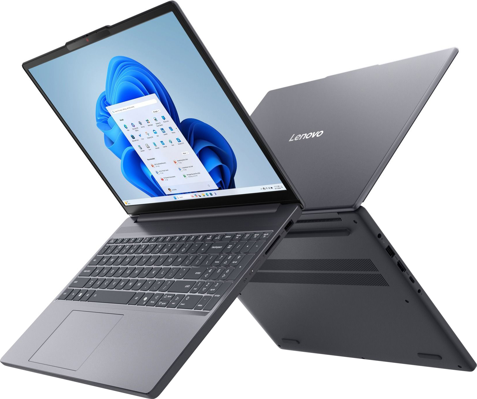 Ноутбук LENOVO IdeaPad Slim 3 15IRU10 Luna Grey (83KD0016RA) фото 16