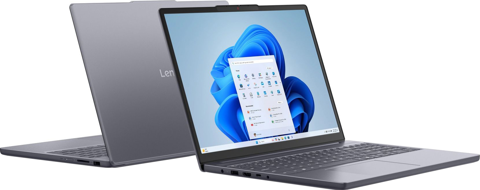 Ноутбук LENOVO IdeaPad Slim 3 15IRU10 Luna Grey (83KD0016RA) фото 15