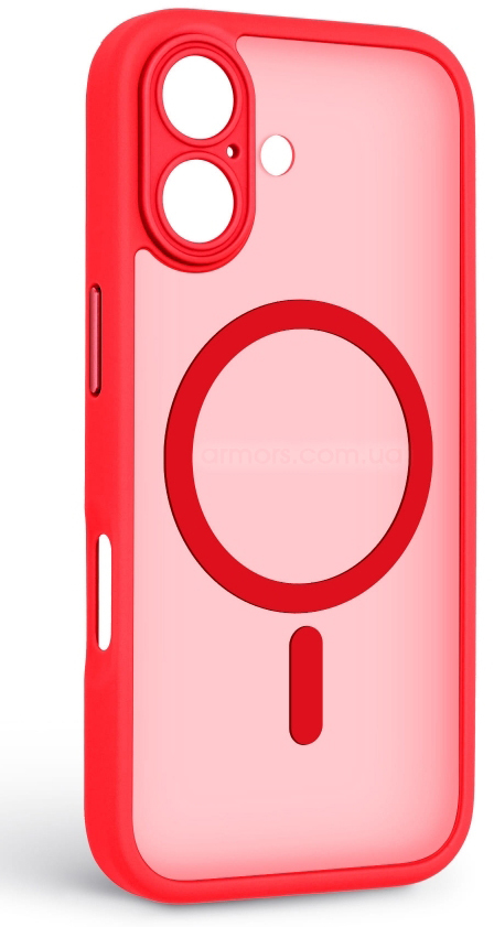 Чехол ArmorStandart Lush MagCase для Apple iPhone 17 Red (ARM87486) фото 2