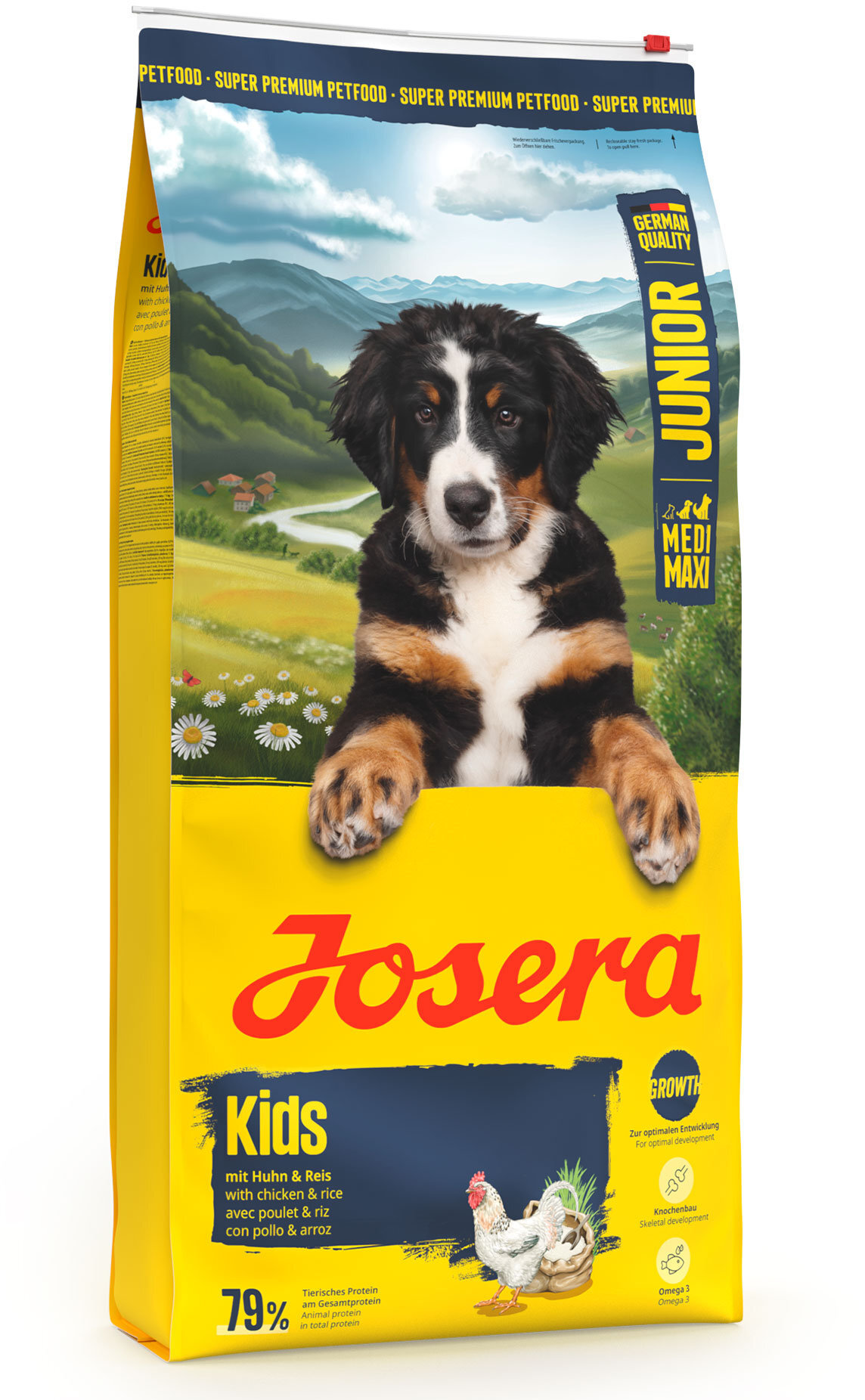 Сухой корм для щенков Josera Kids с курицей и рисом 12 кг фото 3