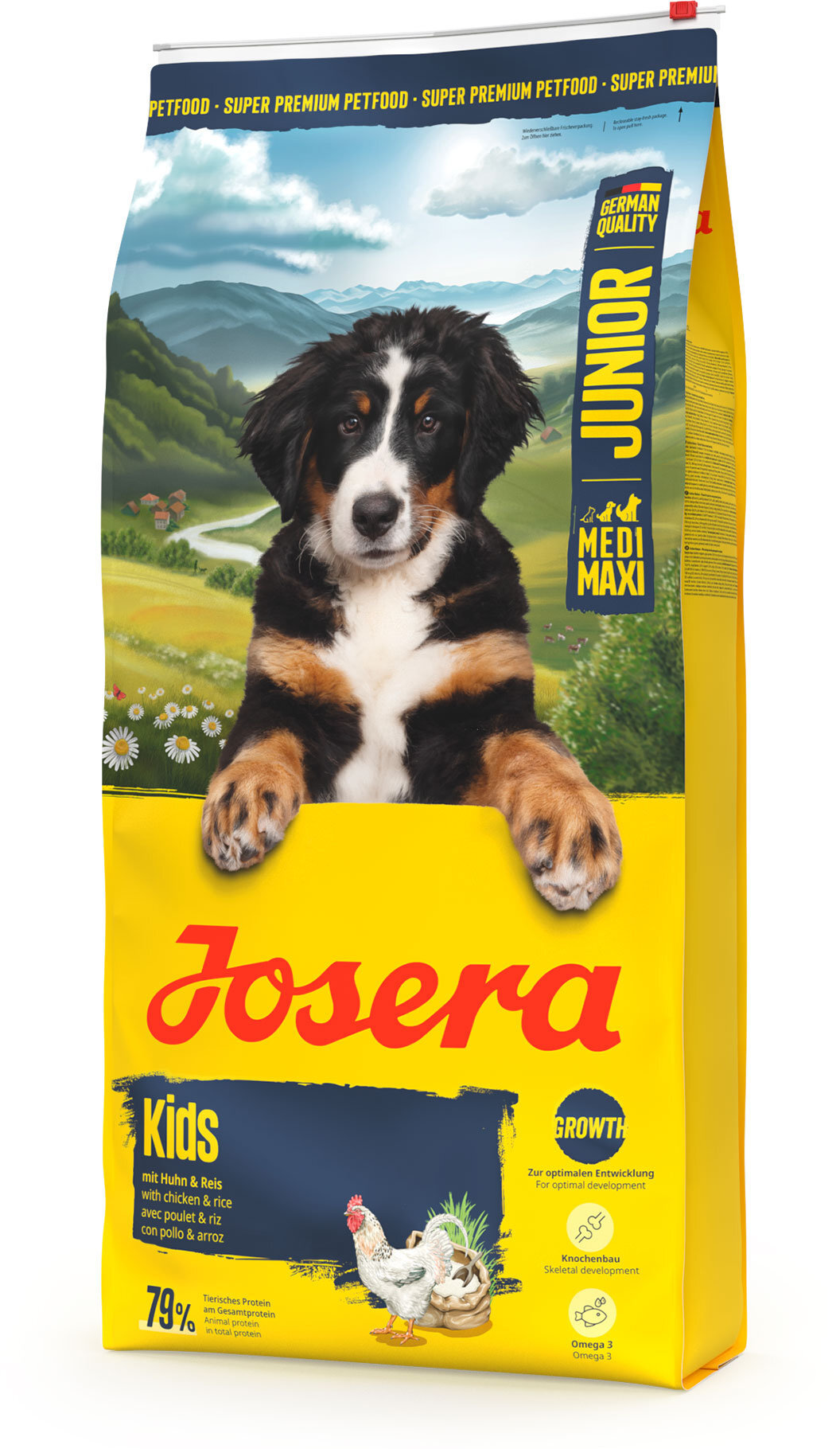 Сухой корм для щенков Josera Kids с курицей и рисом 12 кг фото 2