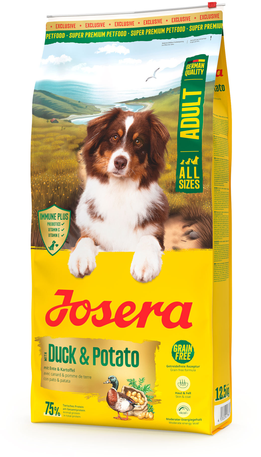 Сухой корм для собак Josera Adult утка и картофель 12,5 кг фото 2