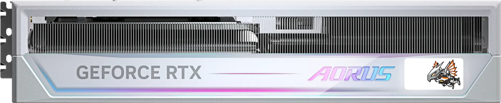 Видеокарта GIGABYTE Graphic Adapter GeForce RTX 5090 32GB GDDR7 AORUS STEALTH ICE (GV-N5090AORUSST_ICE-32GD) фото 8