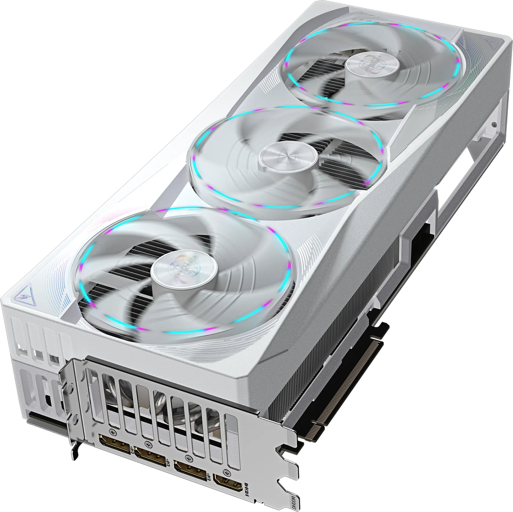 Видеокарта GIGABYTE Graphic Adapter GeForce RTX 5090 32GB GDDR7 AORUS STEALTH ICE (GV-N5090AORUSST_ICE-32GD) фото 5