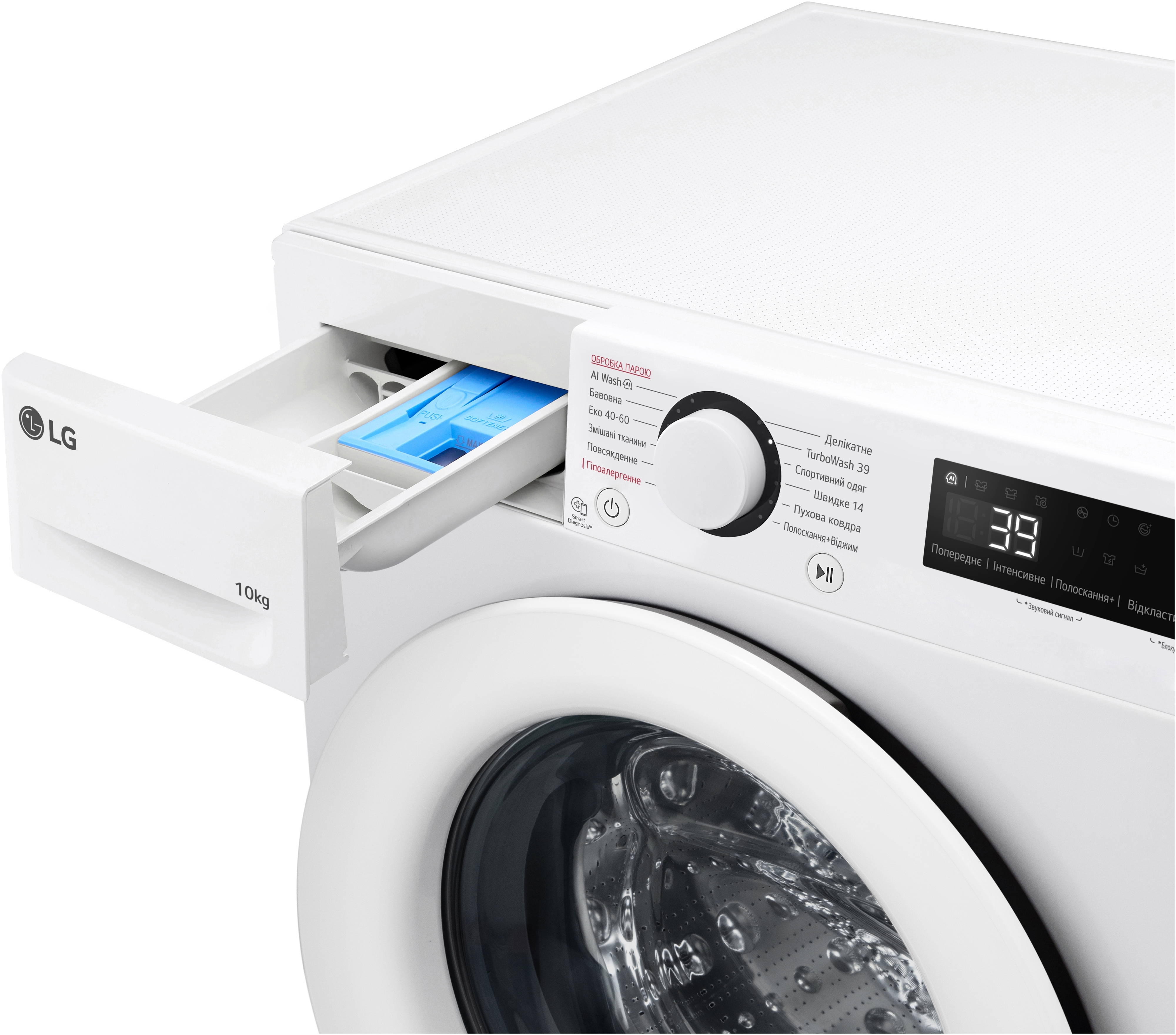 Стиральная машина LG F4Y5RS3W фото 12