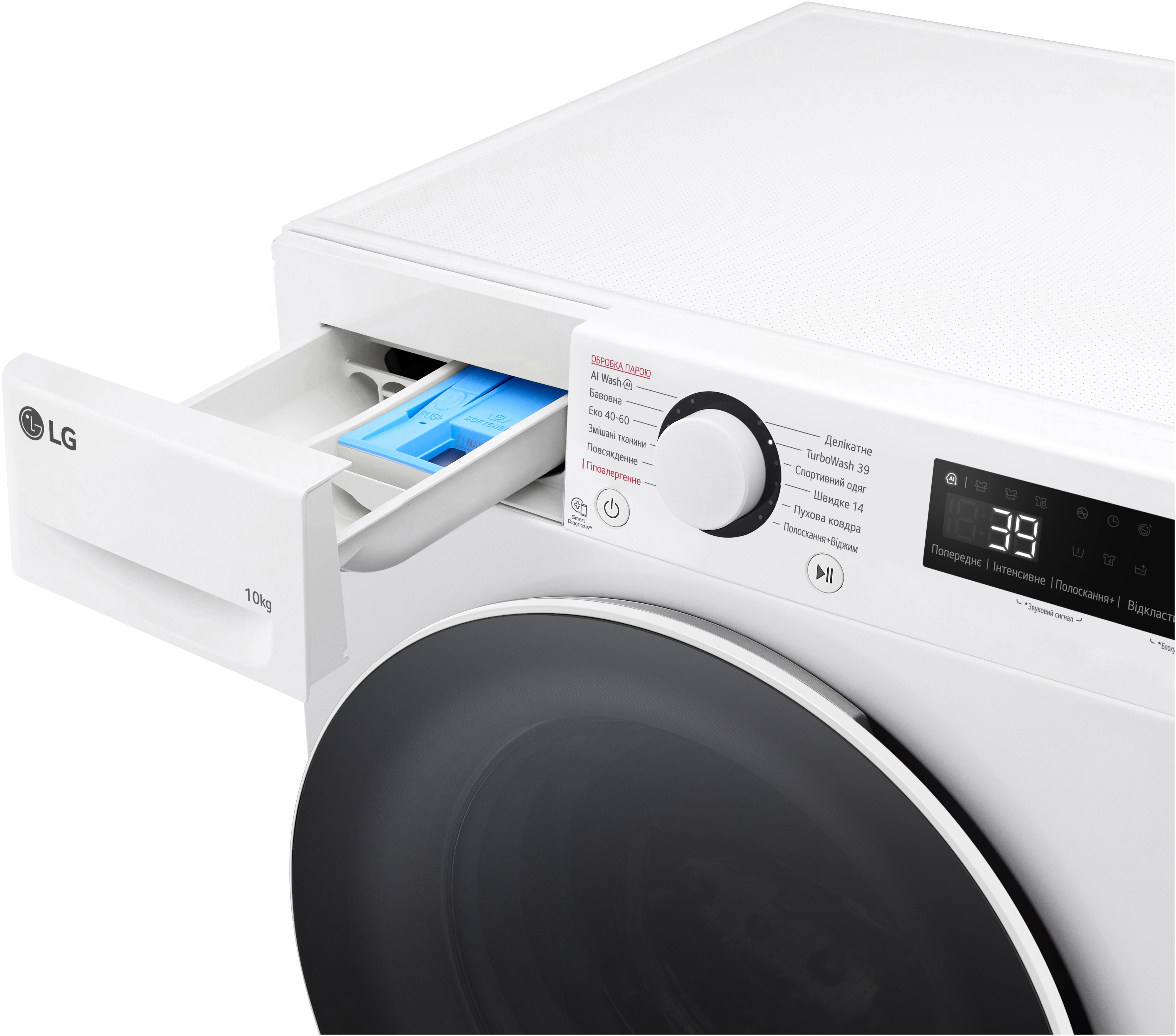 Стиральная машина LG F4Y5RS0W фото 8