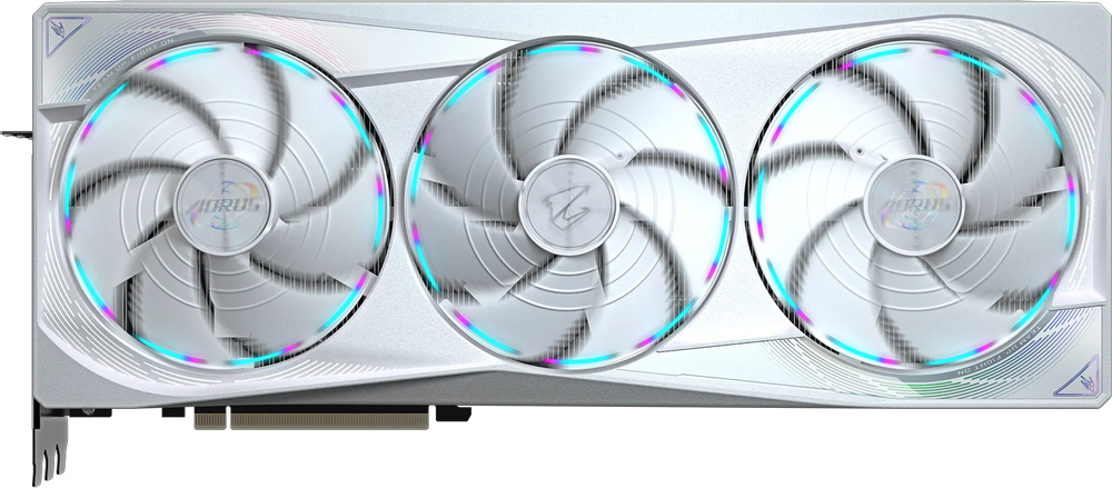 Видеокарта GIGABYTE Graphic Adapter GeForce RTX 5080 16GB GDDR7 AORUS MASTER ICE (GV-N5080AORUSM_ICE-16GD) фото 2