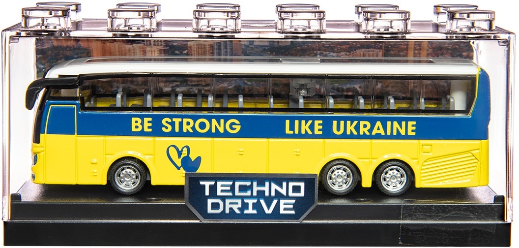 Автомодель TechnoDrive – Автобус Экскурсионный Украина (250419CG) фото 