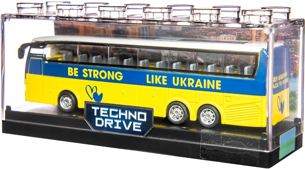 Автомодель TechnoDrive – Автобус Экскурсионный Украина (250419CG) фото 
