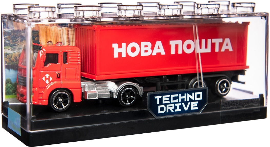Автомодель TechnoDrive – Фура Новая Почта (250416CG) фото 10