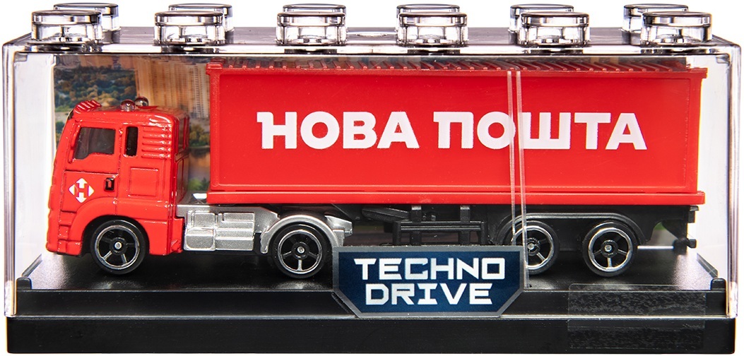 Автомодель TechnoDrive – Фура Новая Почта (250416CG) фото 11