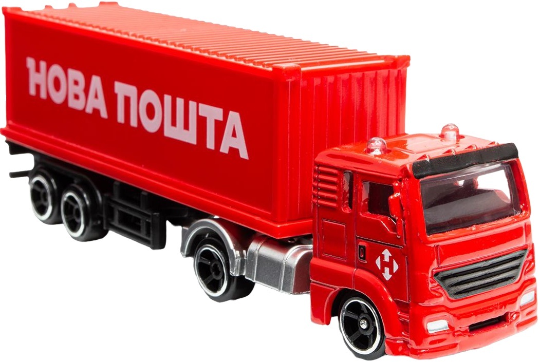 Автомодель TechnoDrive – Фура Новая Почта (250416CG) фото 7
