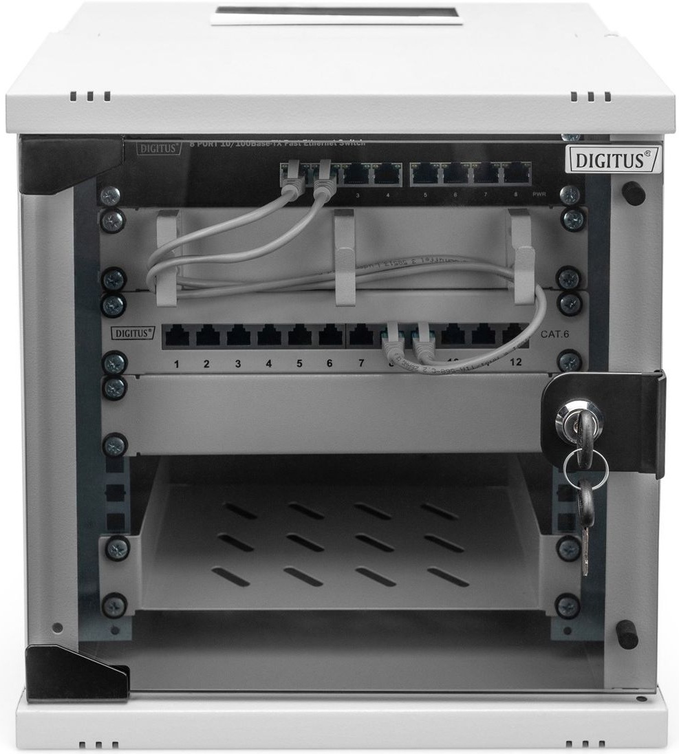 Шкаф DIGITUS 10" 6U SOHO PRO (DN-49100) фото 9