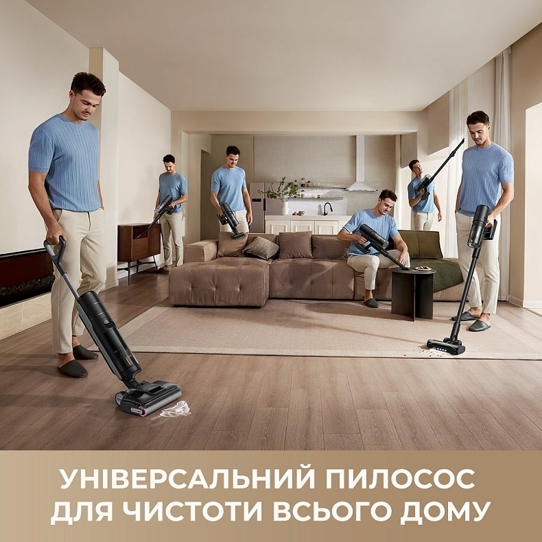 Моющий пылесос Dreame Wet&Dry Vacuum Cleaner H12 DualFlex Reach (HHV31A) фото 11