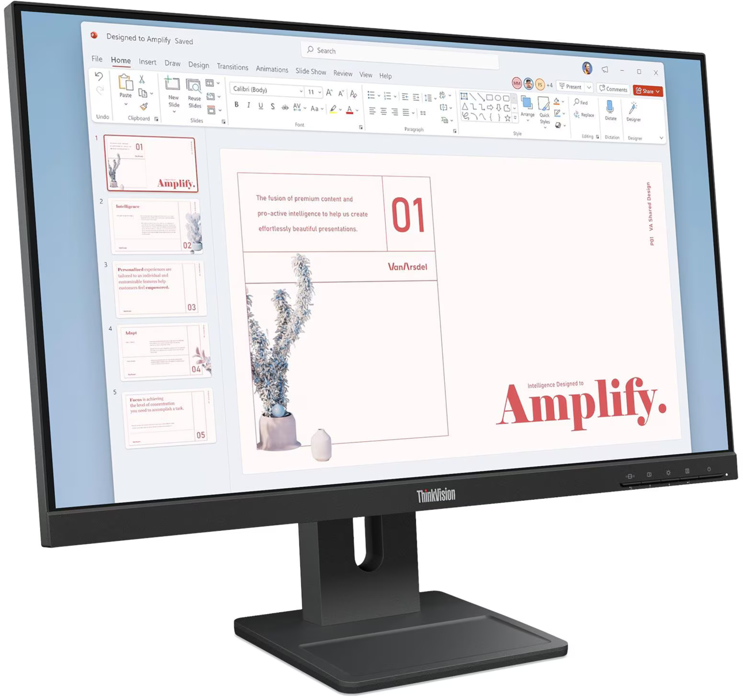 Монітор 23.8" LENOVO ThinkVision E24-40 (64BAMAT1UA)фото