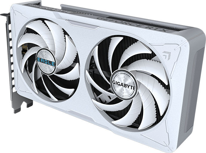 Видеокарта GIGABYTE GeForce RTX 5060 8GB GDDR7 EAGLE OC ICE (GV-N5060EAGLEOC_ICE-8GD) фото 6