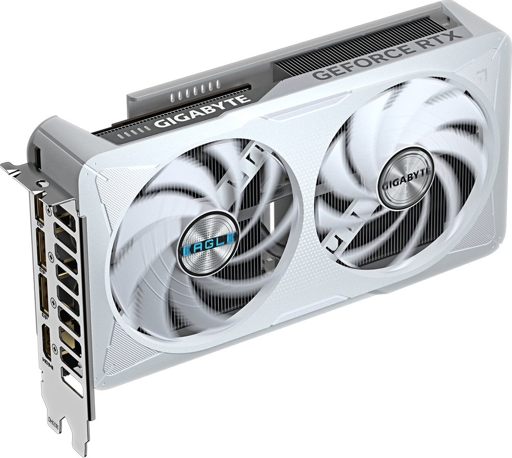 Видеокарта GIGABYTE GeForce RTX 5060 8GB GDDR7 EAGLE OC ICE (GV-N5060EAGLEOC_ICE-8GD) фото 3