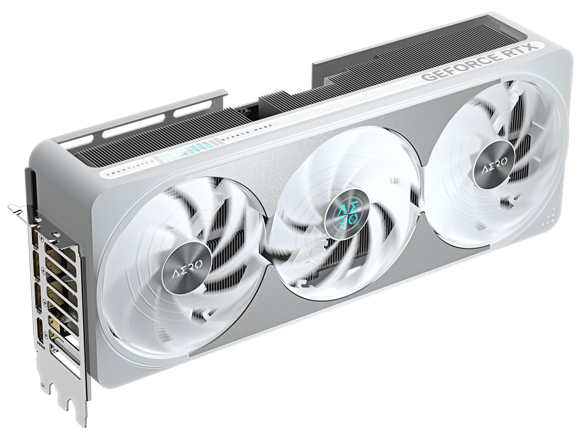 Видеокарта GIGABYTE GeForce RTX 5070 Ti 16GB GDDR7 AERO OC (GV-N507TAERO_OC-16GD) фото 