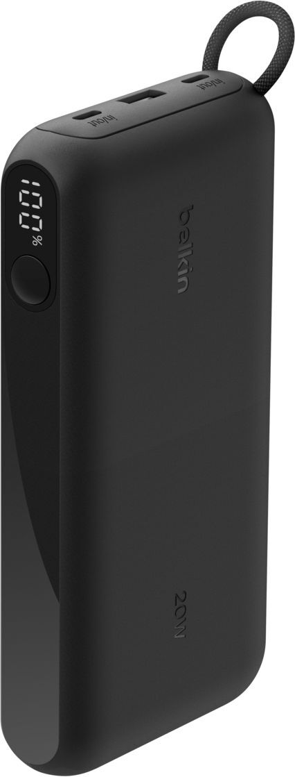 Портативний акумулятор Belkin 20000mAh, 20W PD USB-C Black (BPB028HQBK)фото2