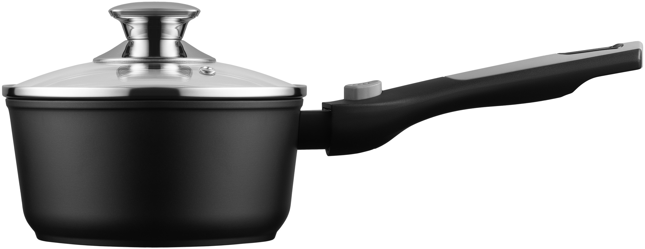 Ківш зі скляною кришкою ARDESTO Gemini Bari, 1.3л, чорний (AR1913AS)фото3