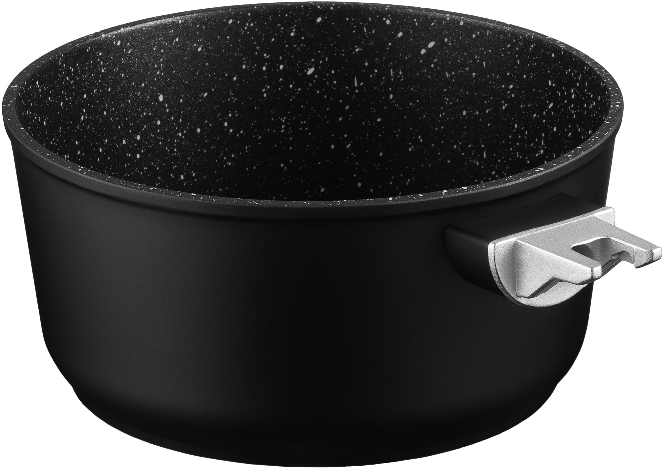 Ківш зі скляною кришкою ARDESTO Gemini Bari, 1.3л, чорний (AR1913AS)фото6