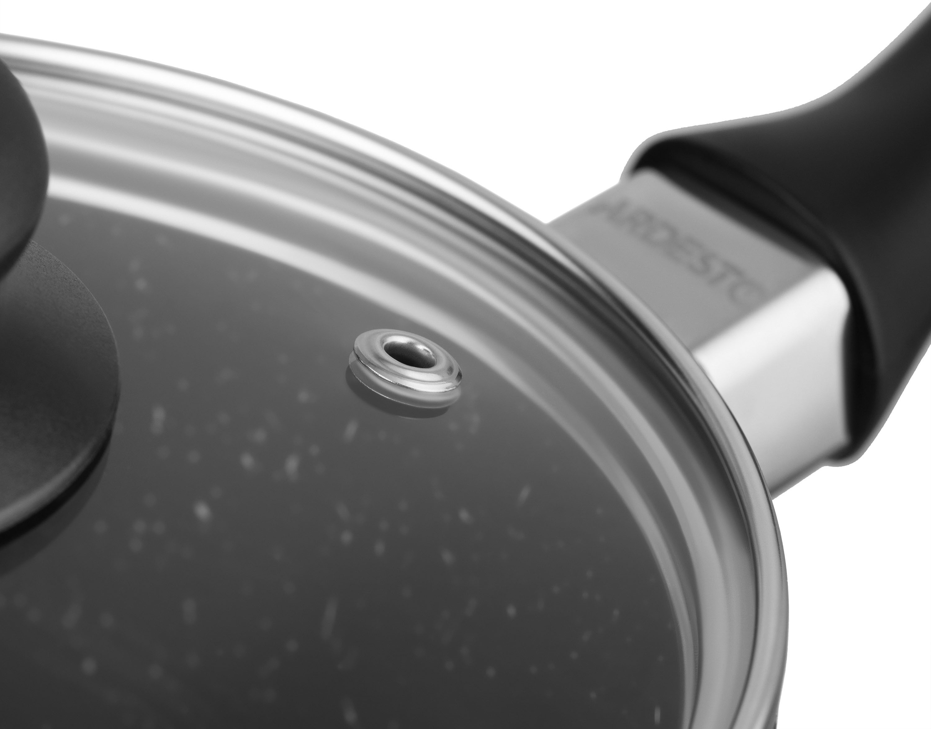 Ківш зі скляною кришкою ARDESTO Gemini Anzio, 1.4л, чорний (AR2412GES)фото6