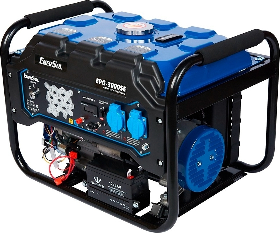 Генератор бензиновий EnerSol EPG-3000SE, 230В, 3кВт (EPG-3000SE)фото2