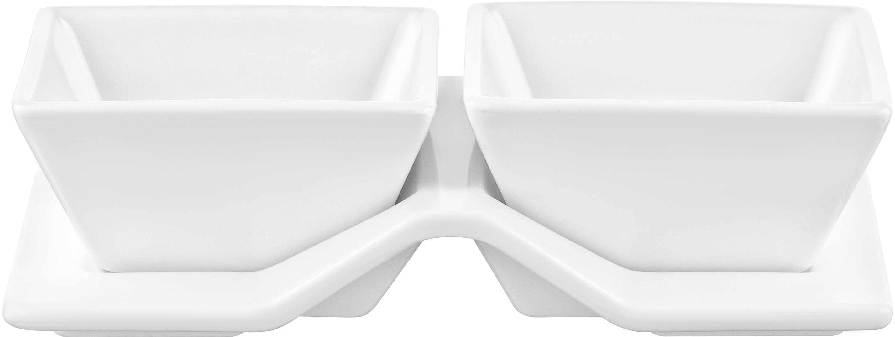 Набор для закусок Ardesto, 3 предмета, белый (AR3750) фото 2