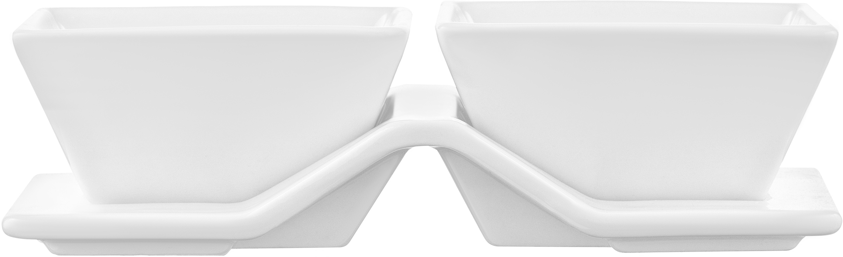 Набор для закусок Ardesto, 3 предмета, белый (AR3750) фото 3