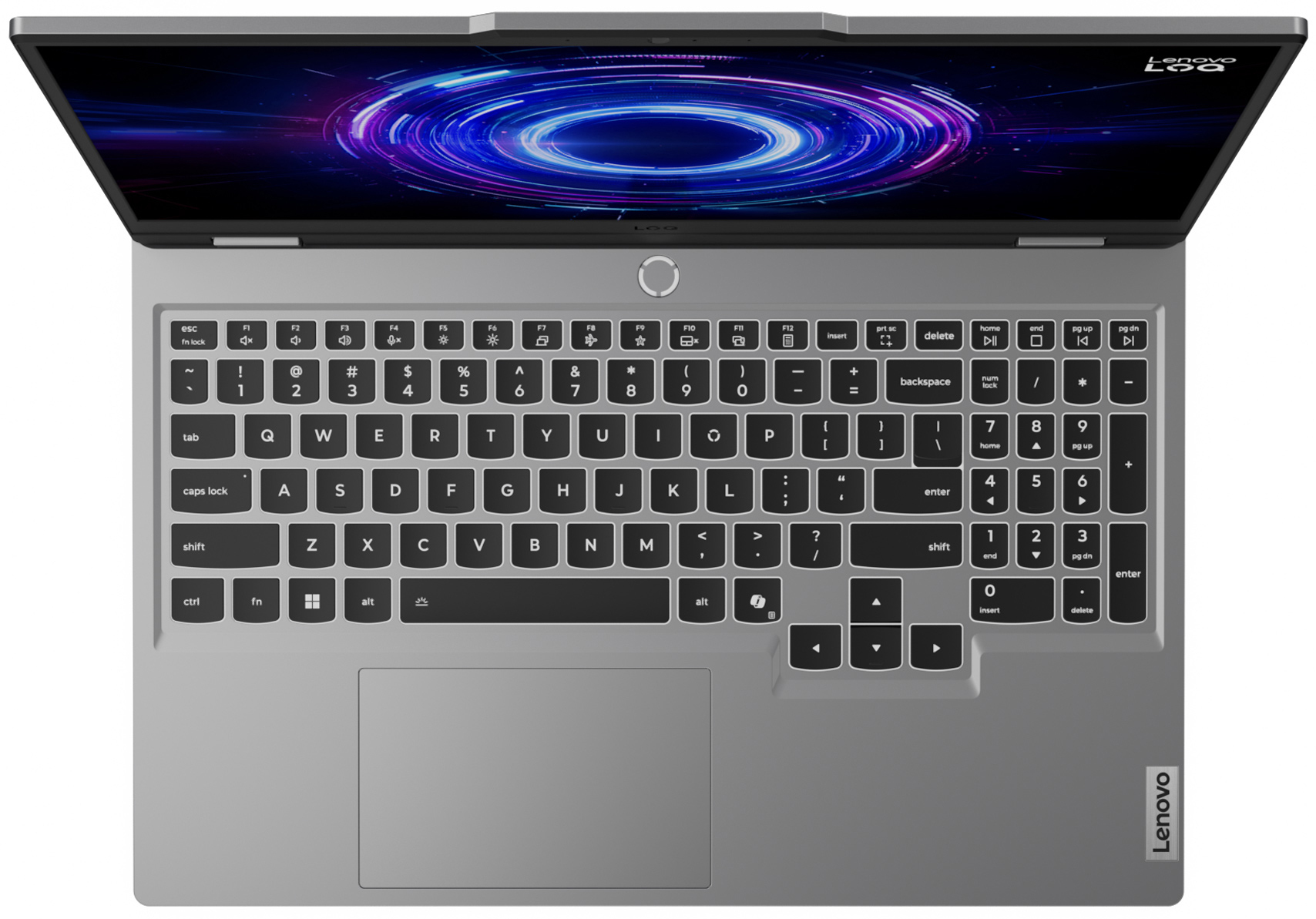 Ноутбук LENOVO LOQ 15IRX10 Luna Grey (83JE007GRA) фото 5