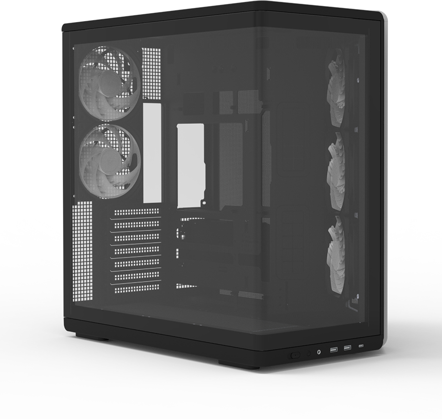 Корпус Zalman P60 без БЖ (P60BLACK)фото