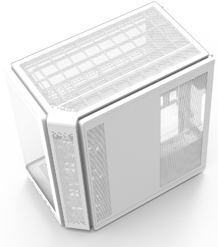 Корпус Zalman P60 без БП (P60WHITE) фото 7