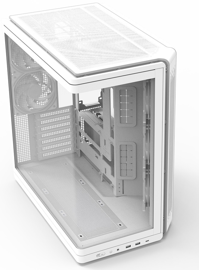 Корпус Zalman P60 без БП (P60WHITE) фото 5